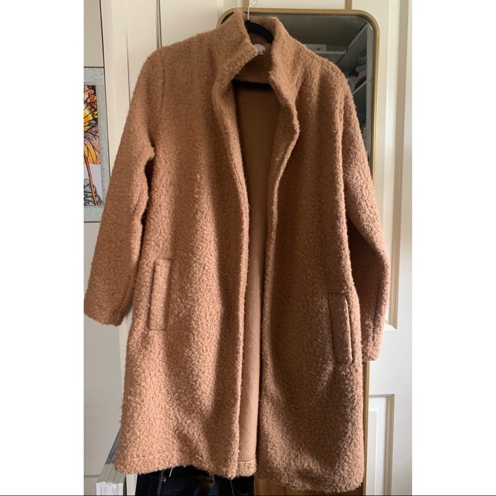 A New Day Camel Teddy Coat - Picture 3 of 5